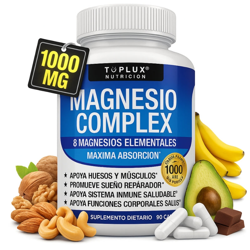 Magnesio Complex™ 8 en 1 – Equilibrio Corporal Completo