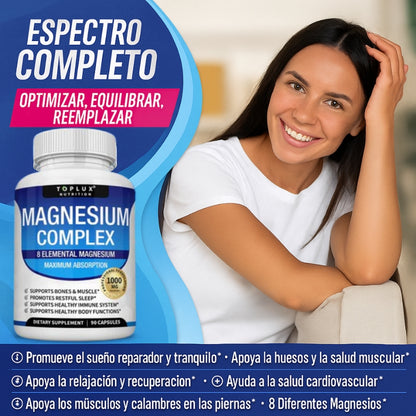 Magnesio Complex™ 8 en 1 – Equilibrio Corporal Completo