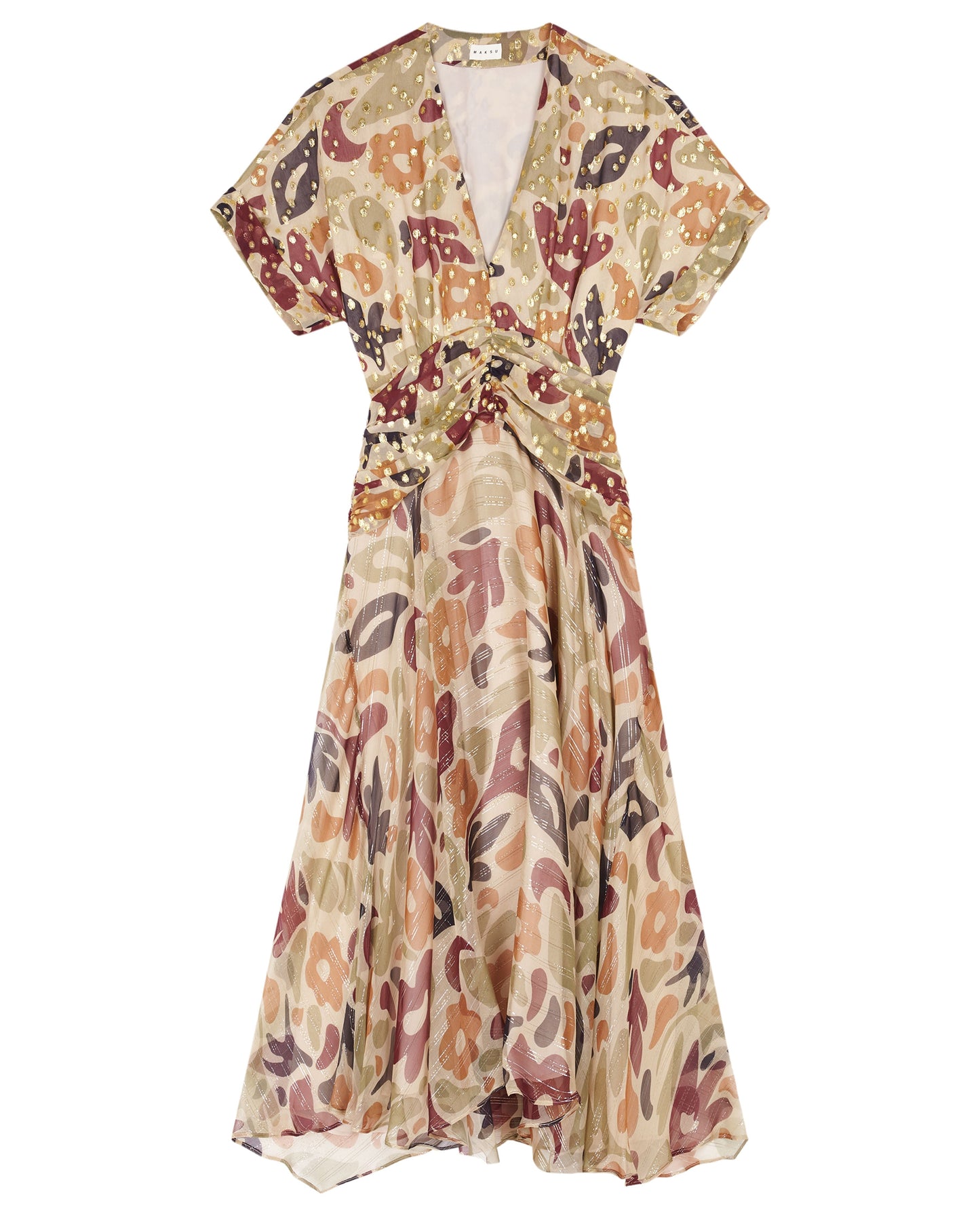 MINERVA | Vestido midi de seda